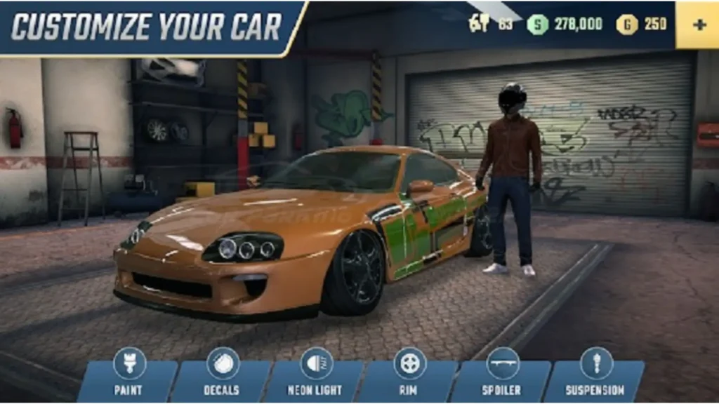 customize car Parking Master Multiplayer 2