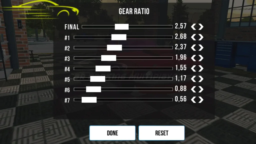 car parking multiplayer gearbox