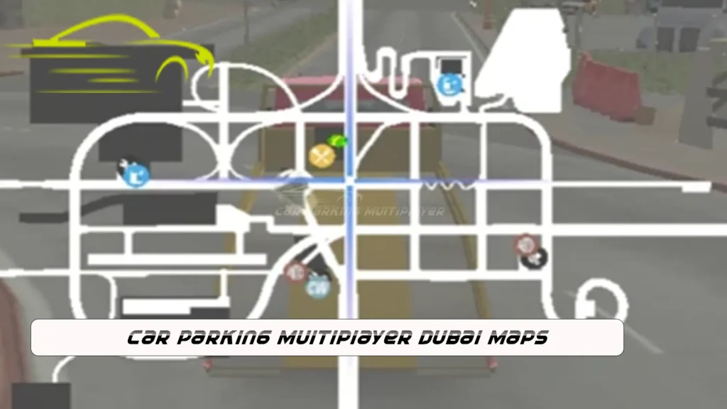 Dubai location in car parking multiplayer
